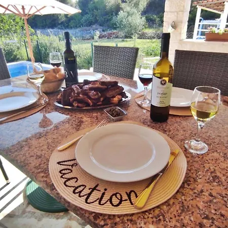 Flamingo - House With Private Pool * Gornji Seget